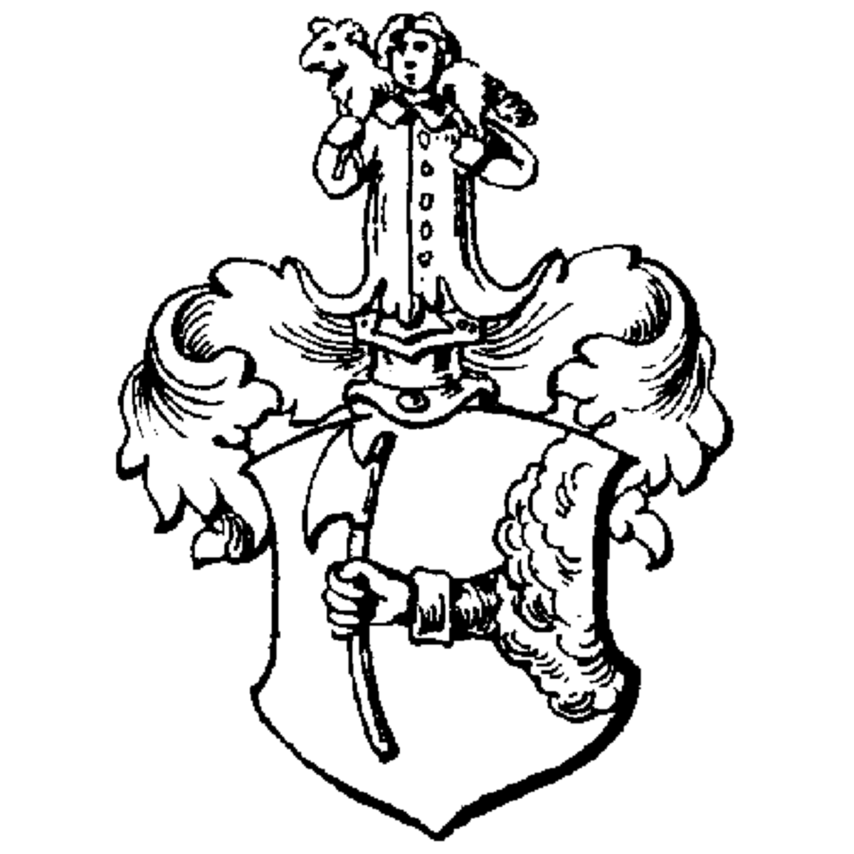 Wappen der Familie Nandelstädt