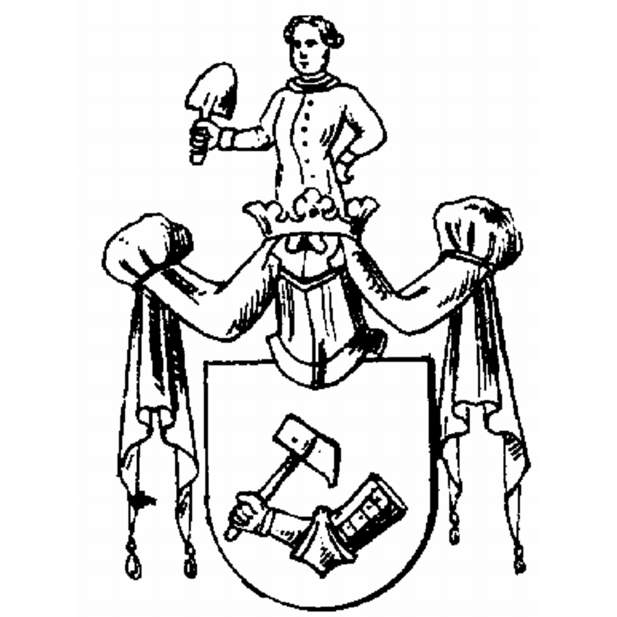 Coat of arms of family Mit Der Schiene