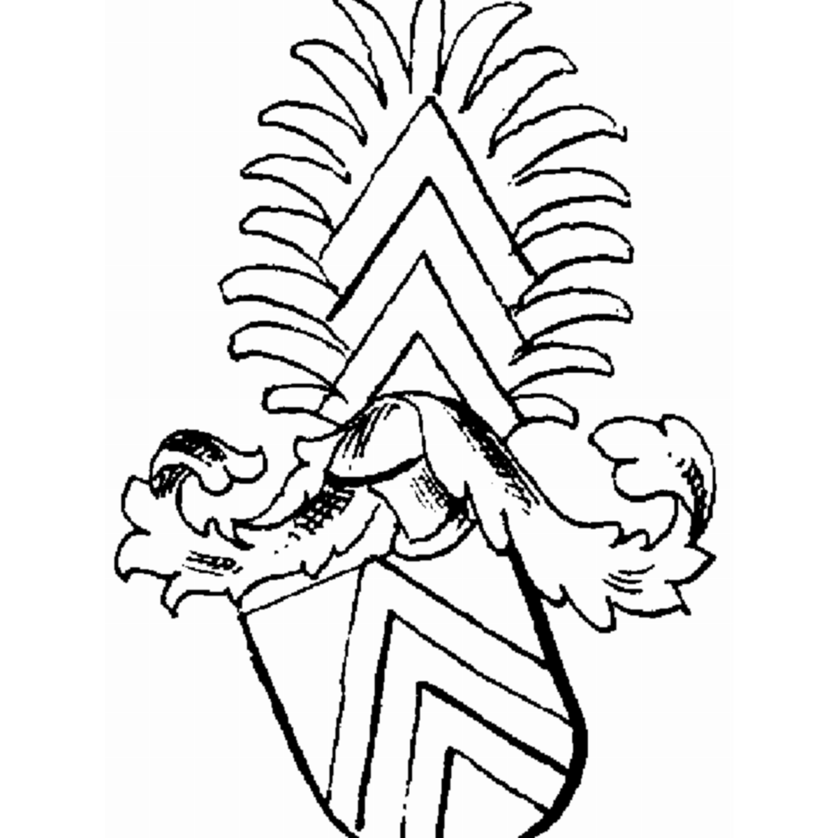 Escudo de la familia Megenhertin