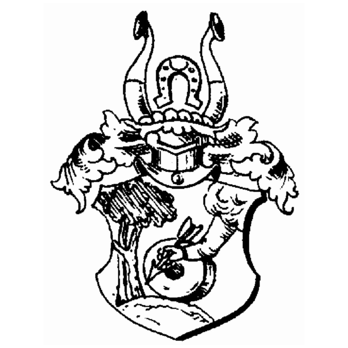 Wappen der Familie Saulöffel