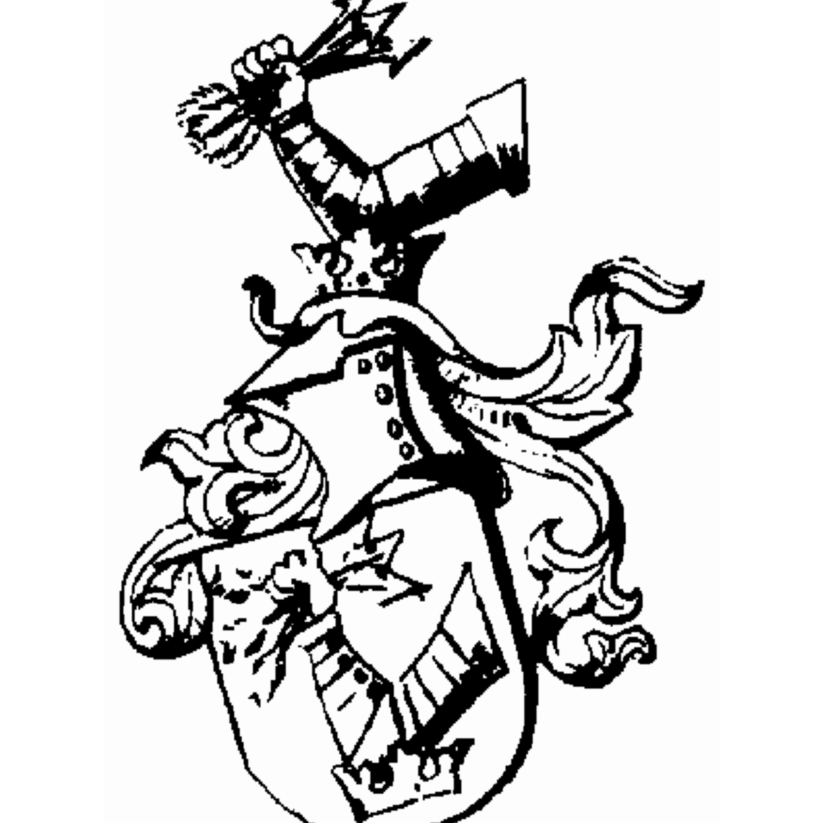 Escudo de la familia Roßau