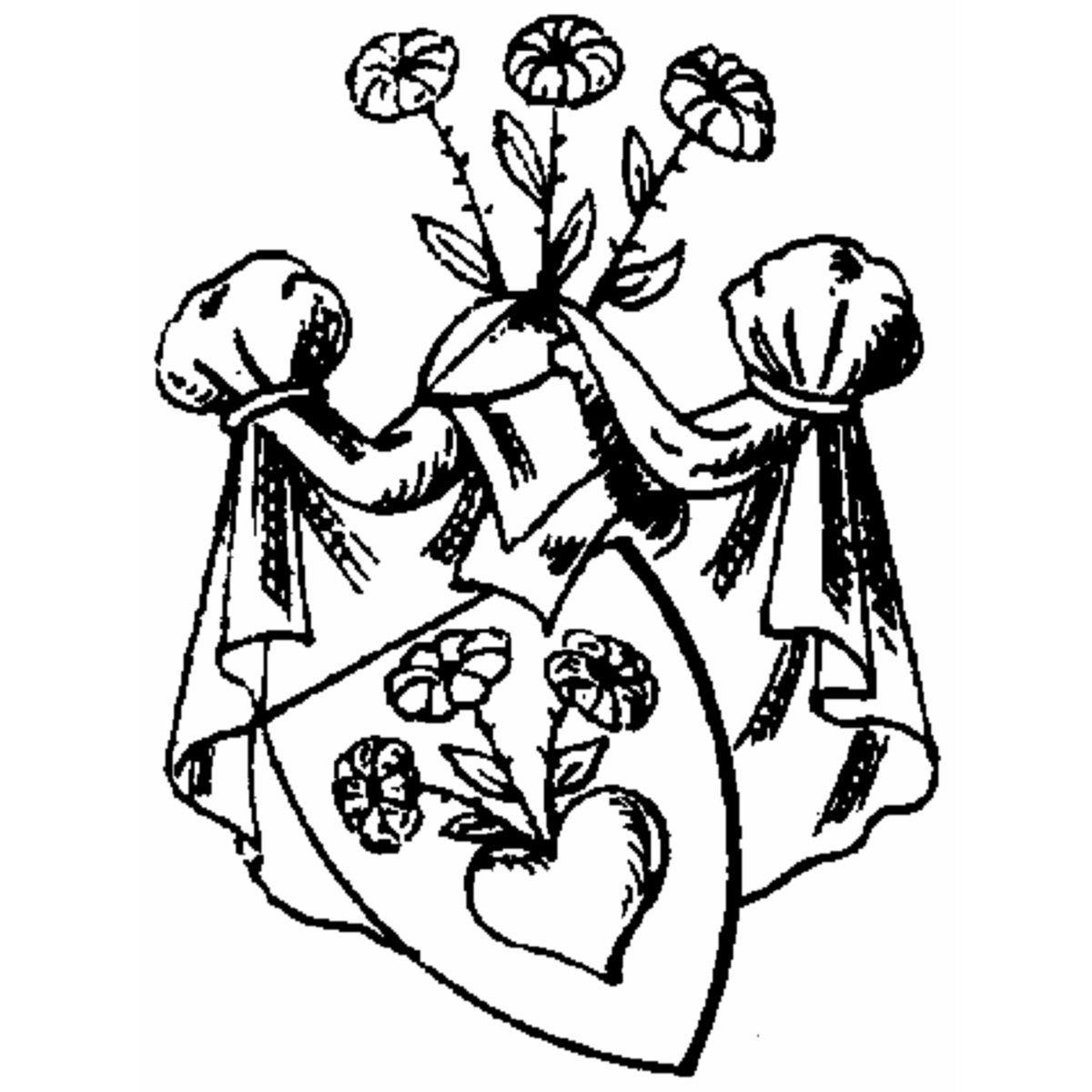 Coat of arms of family Grämlich Von Dfullendorf
