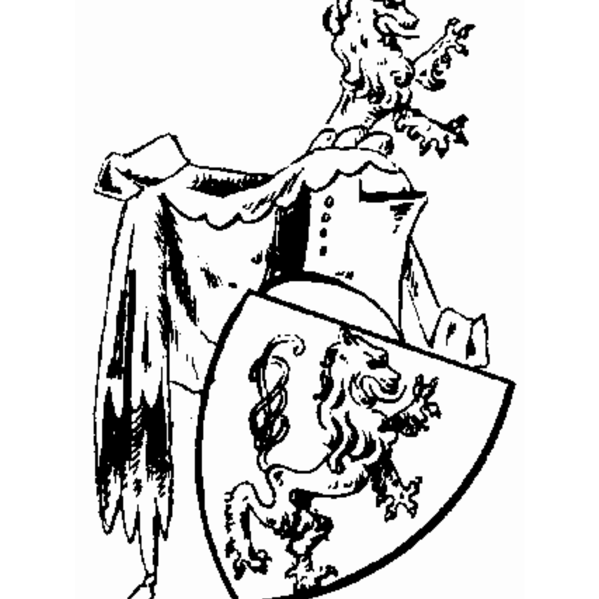 Coat of arms of family Kopper