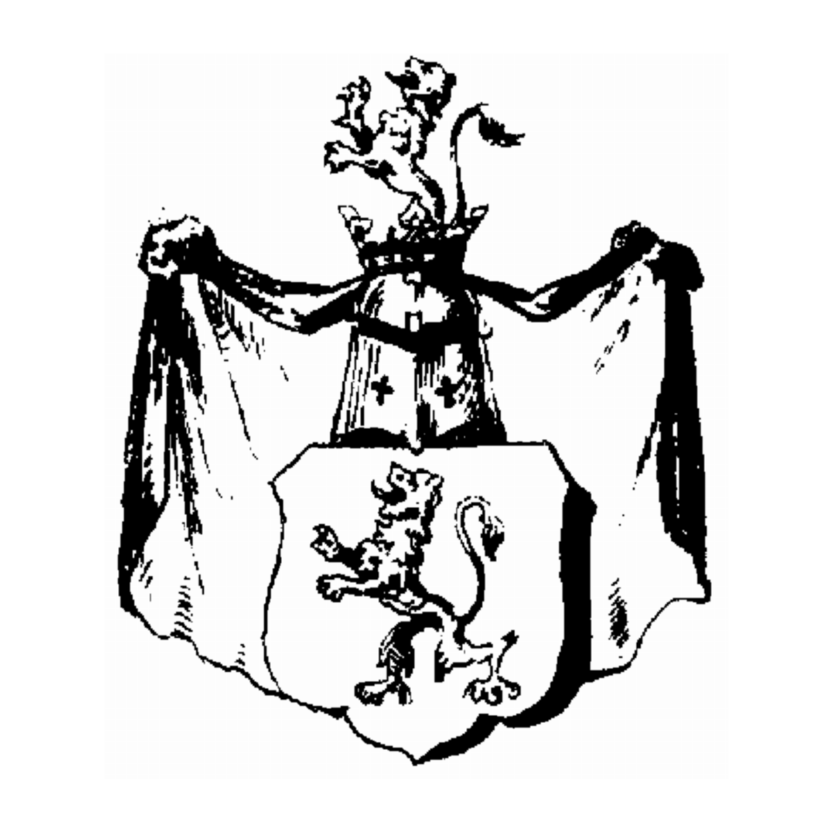 Wappen der Familie Plattfuß