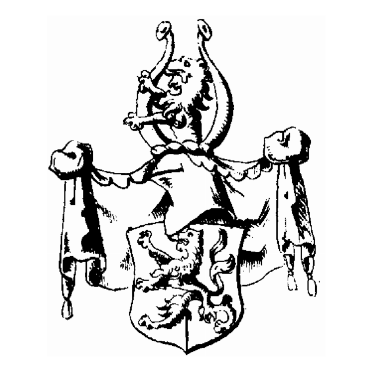 Coat of arms of family Manz