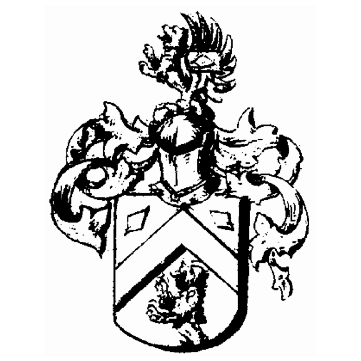 Coat of arms of family Hacker