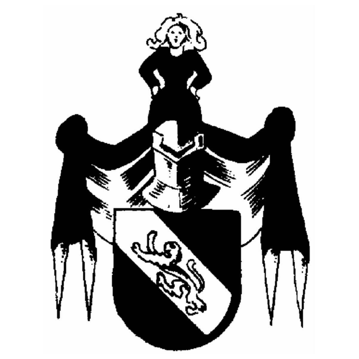 Coat of arms of family Bahl