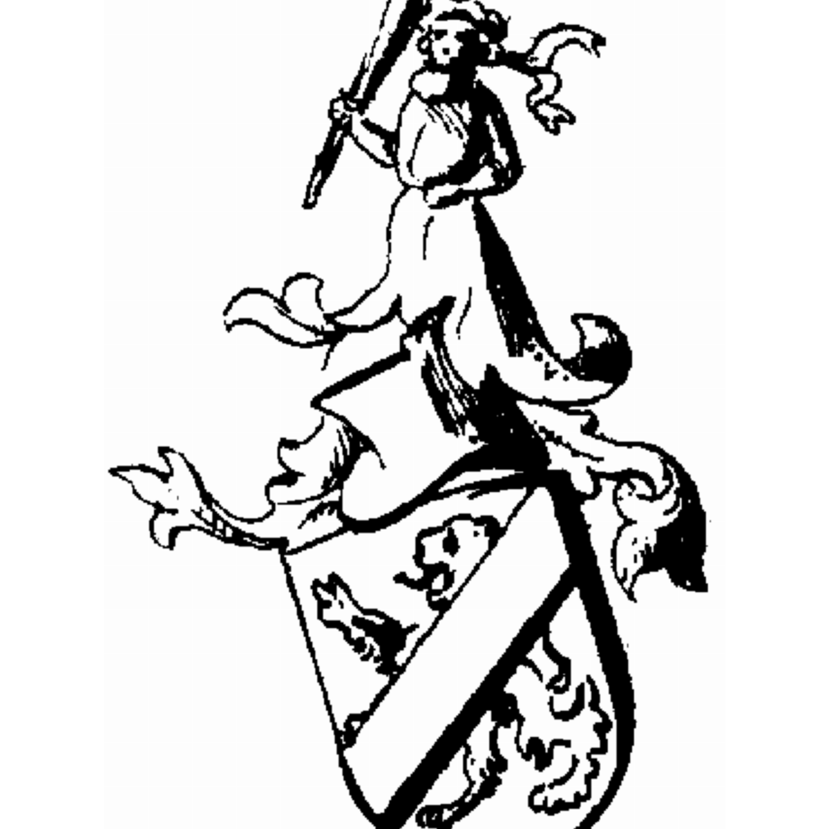 Escudo de la familia Brücher