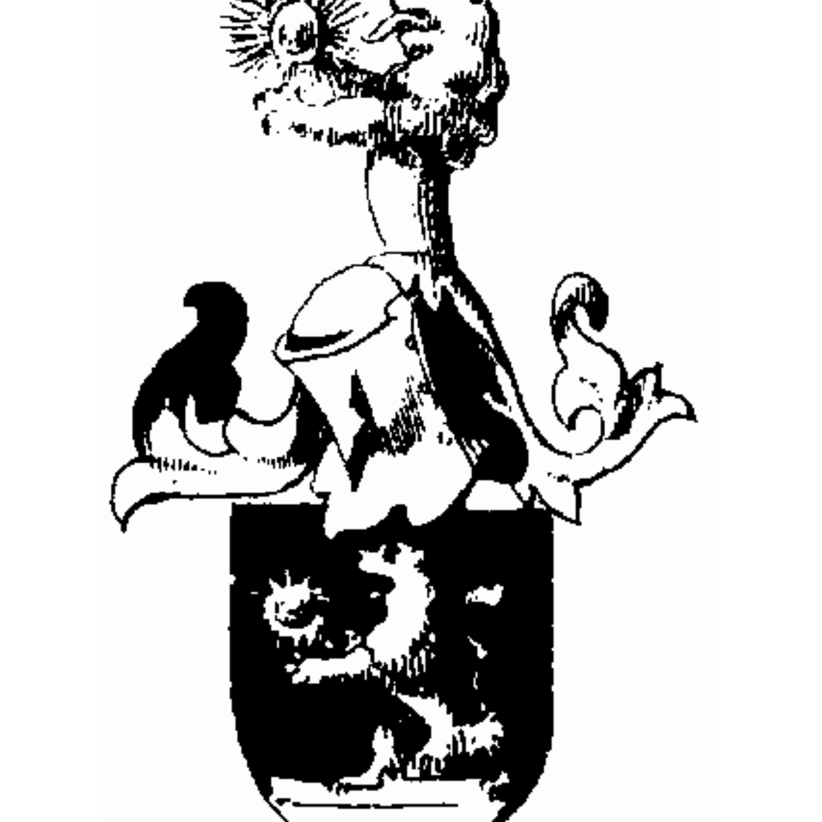 Coat of arms of family Von Der Hude