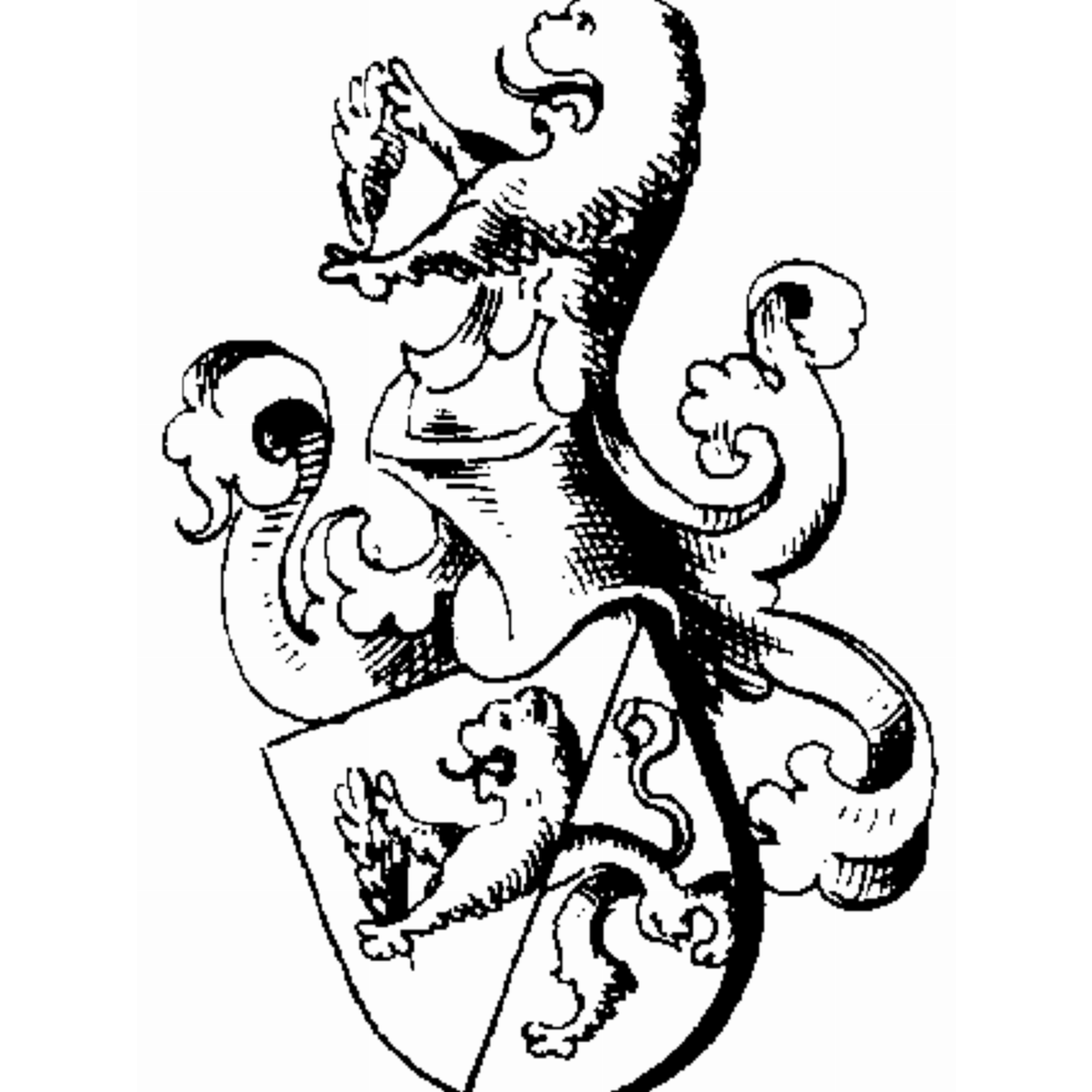 Wappen der Familie Von Molsdorf Gen. Weller