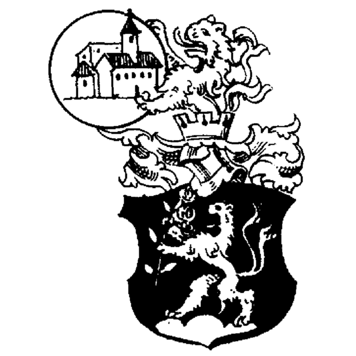 Coat of arms of family Tröste