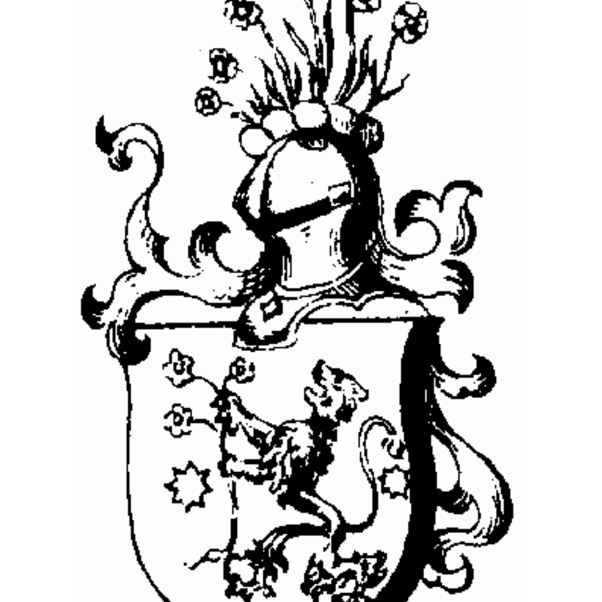 Escudo de la familia Huetmacher