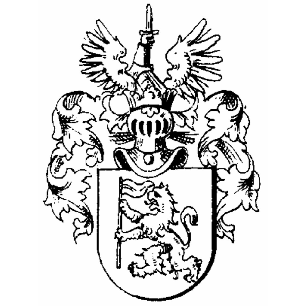 Coat of arms of family Zachl