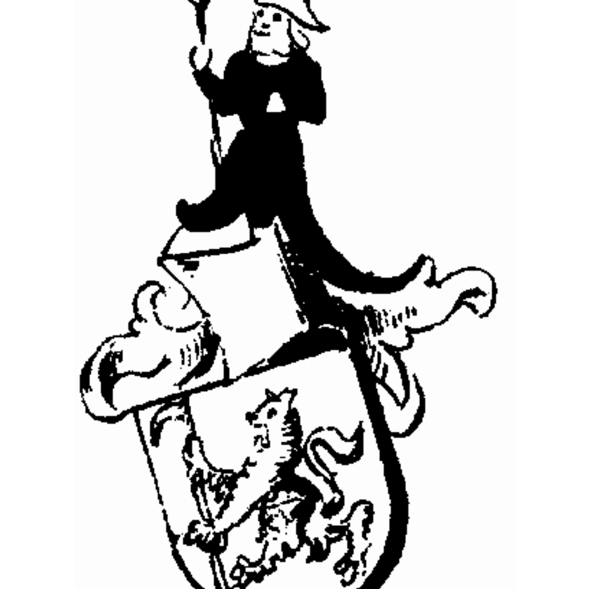 Coat of arms of family Zachow