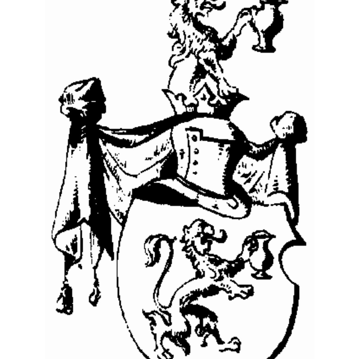 Coat of arms of family Häge