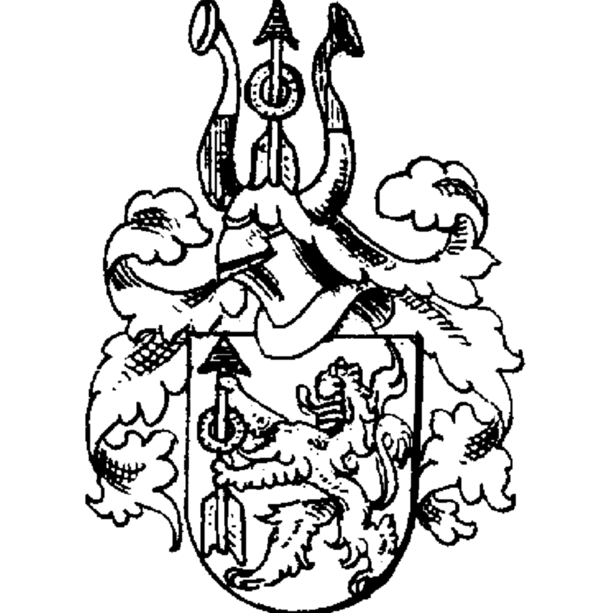Coat of arms of family Deroy