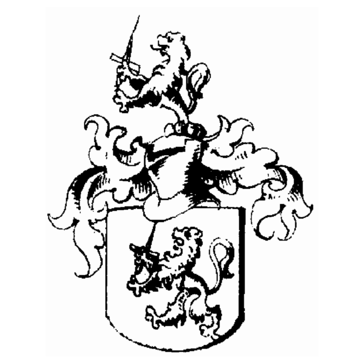 Wappen der Familie Von Nußplingen