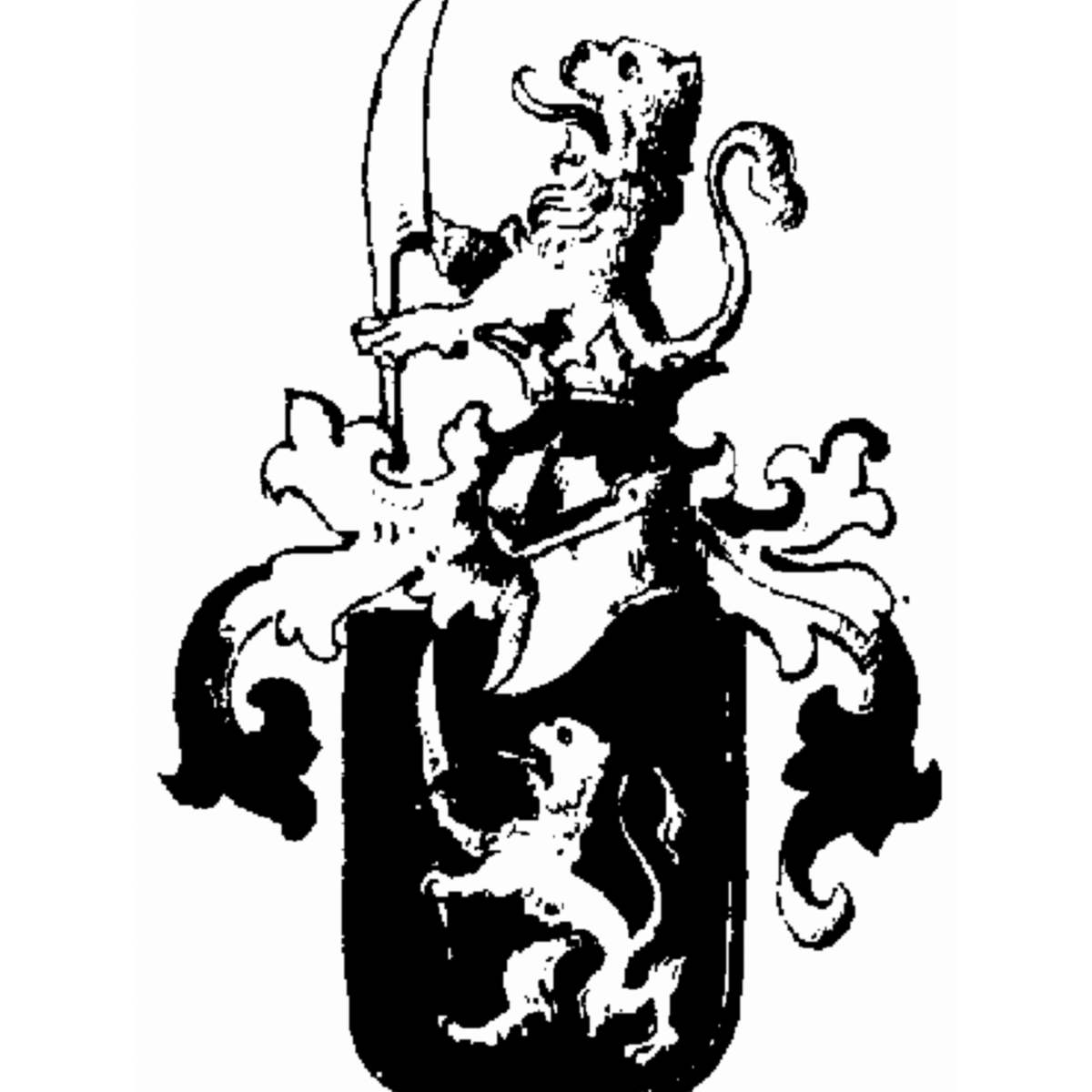 Coat of arms of family Langnes