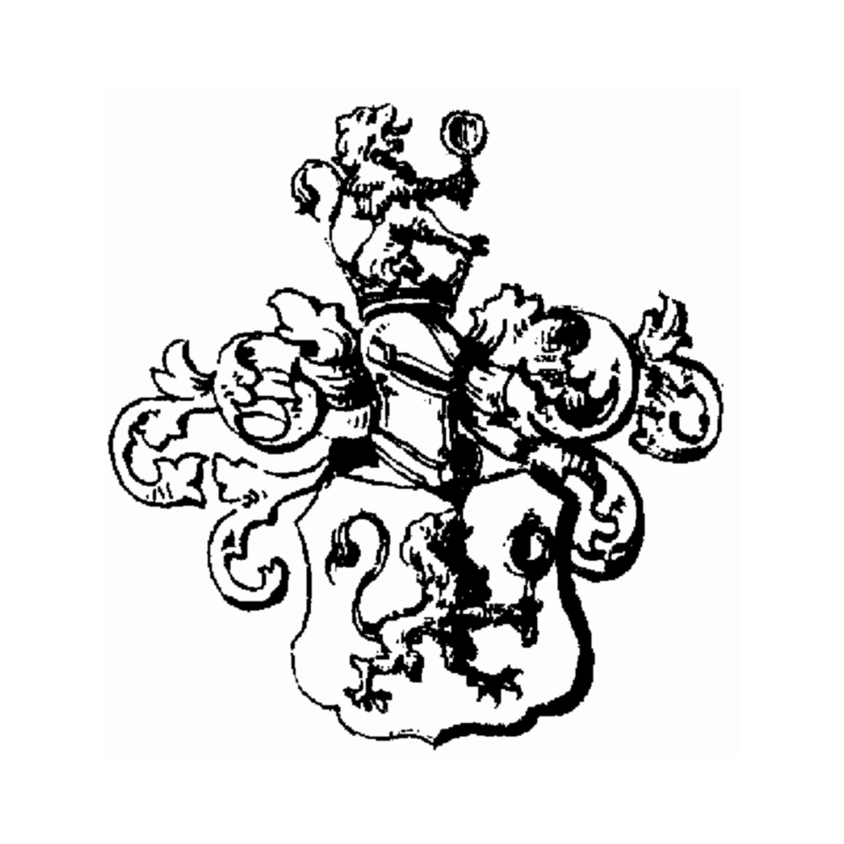 Coat of arms of family Klotter