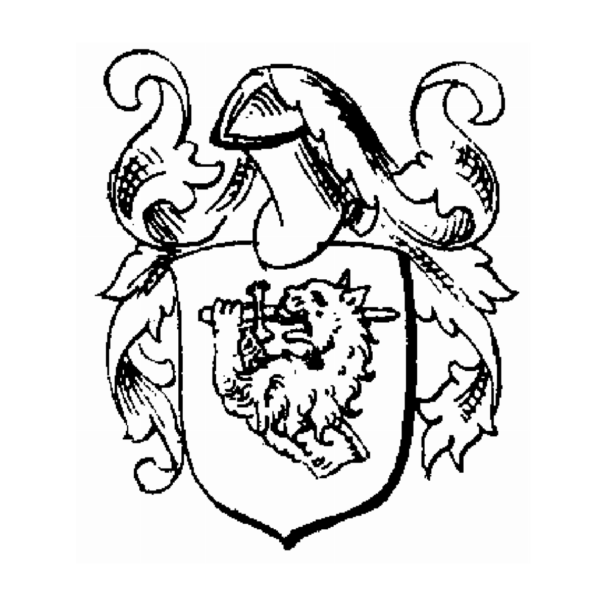 Coat of arms of family Trüwdienst