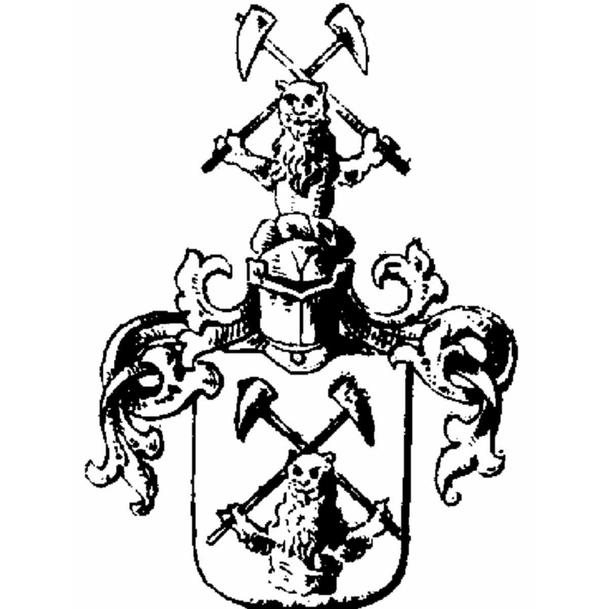 Coat of arms of family Zängerle