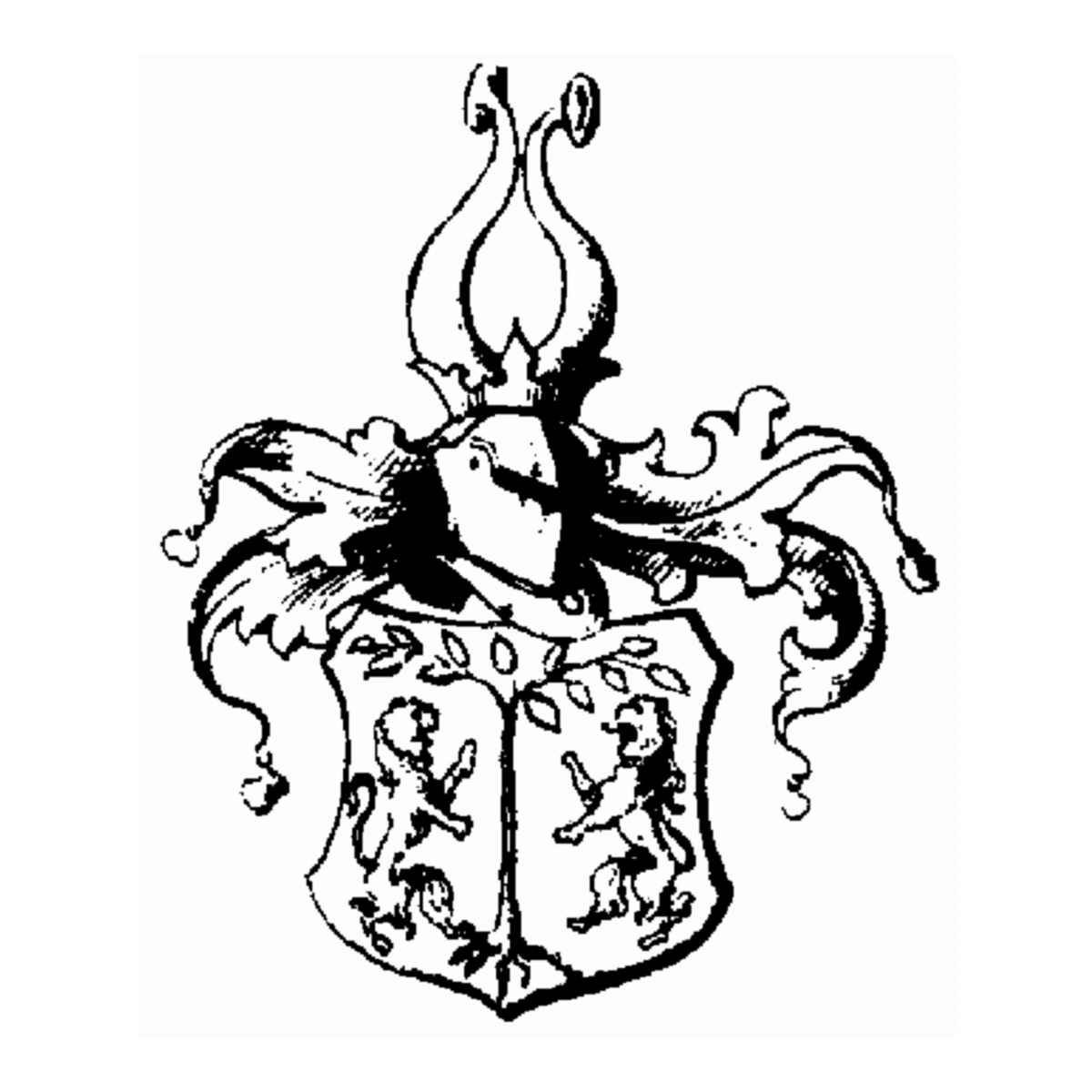 Coat of arms of family Schwertvürbel