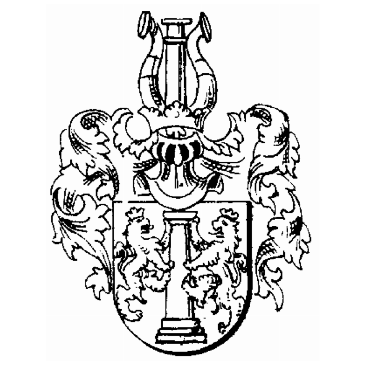 Coat of arms of family Van Dem Hagen