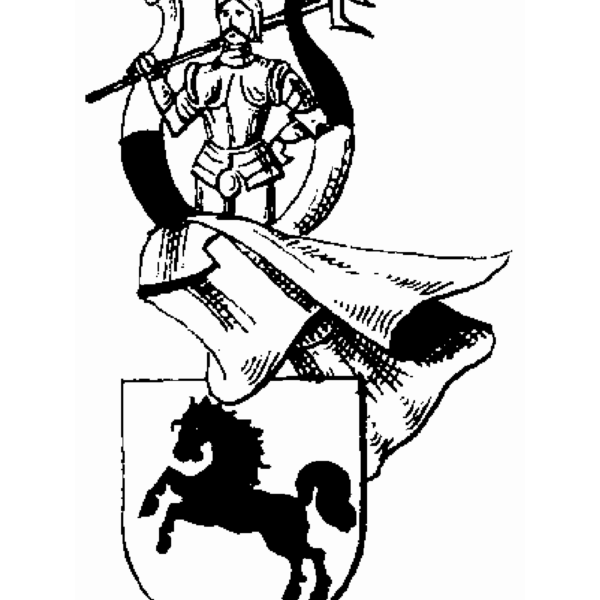 Coat of arms of family Colin