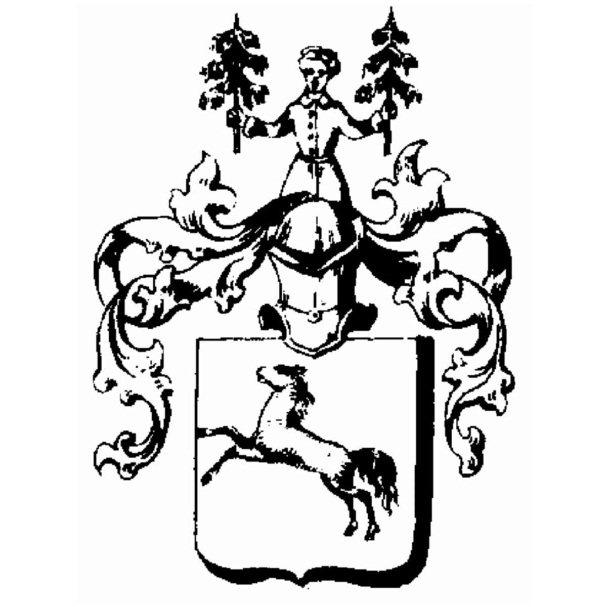 Wappen der Familie Von Rakenried