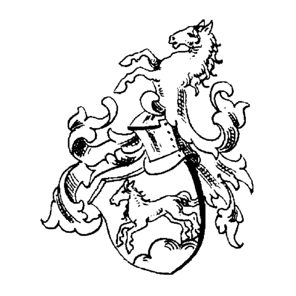 Coat of arms of family Bonz