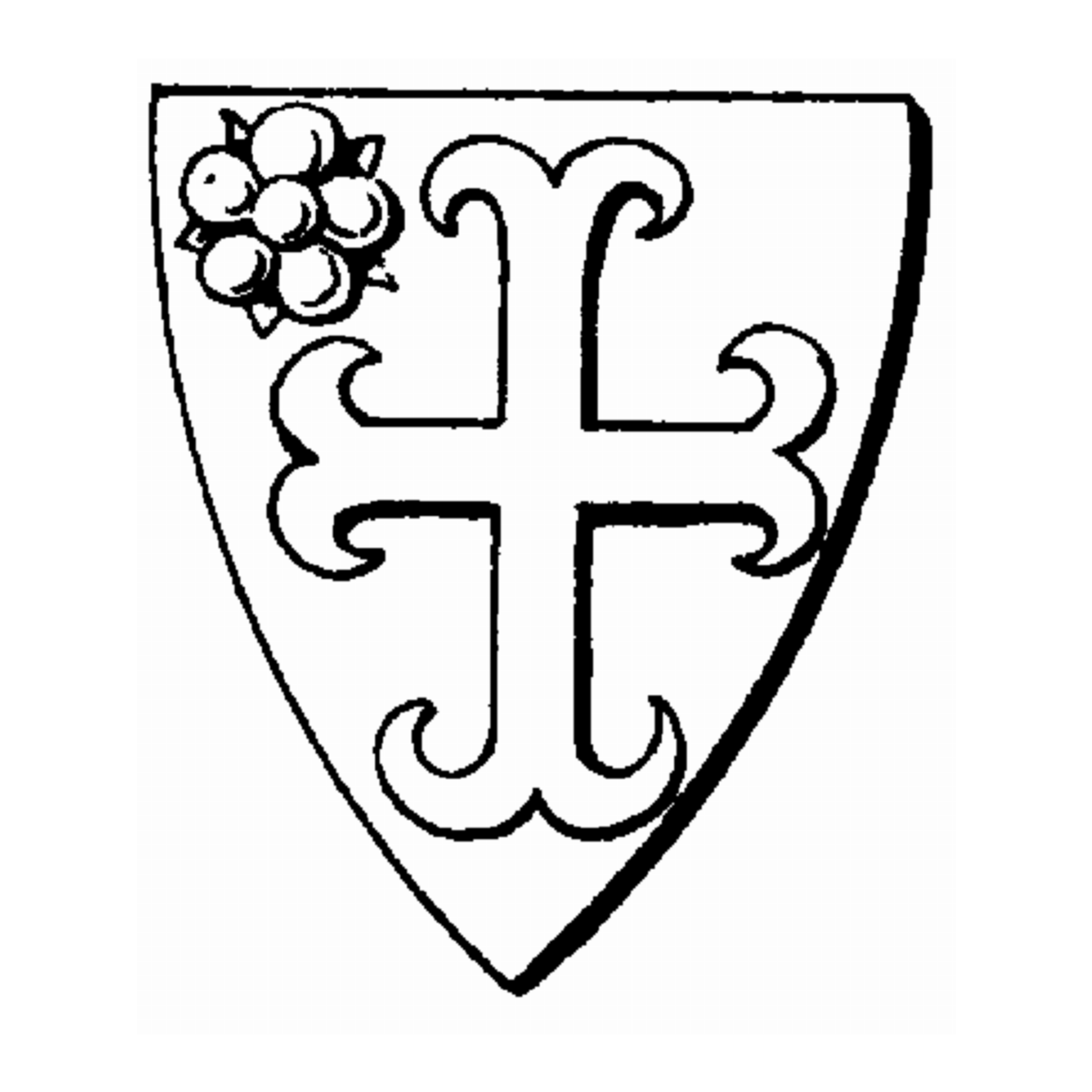 Coat of arms of family Von Rosseriet