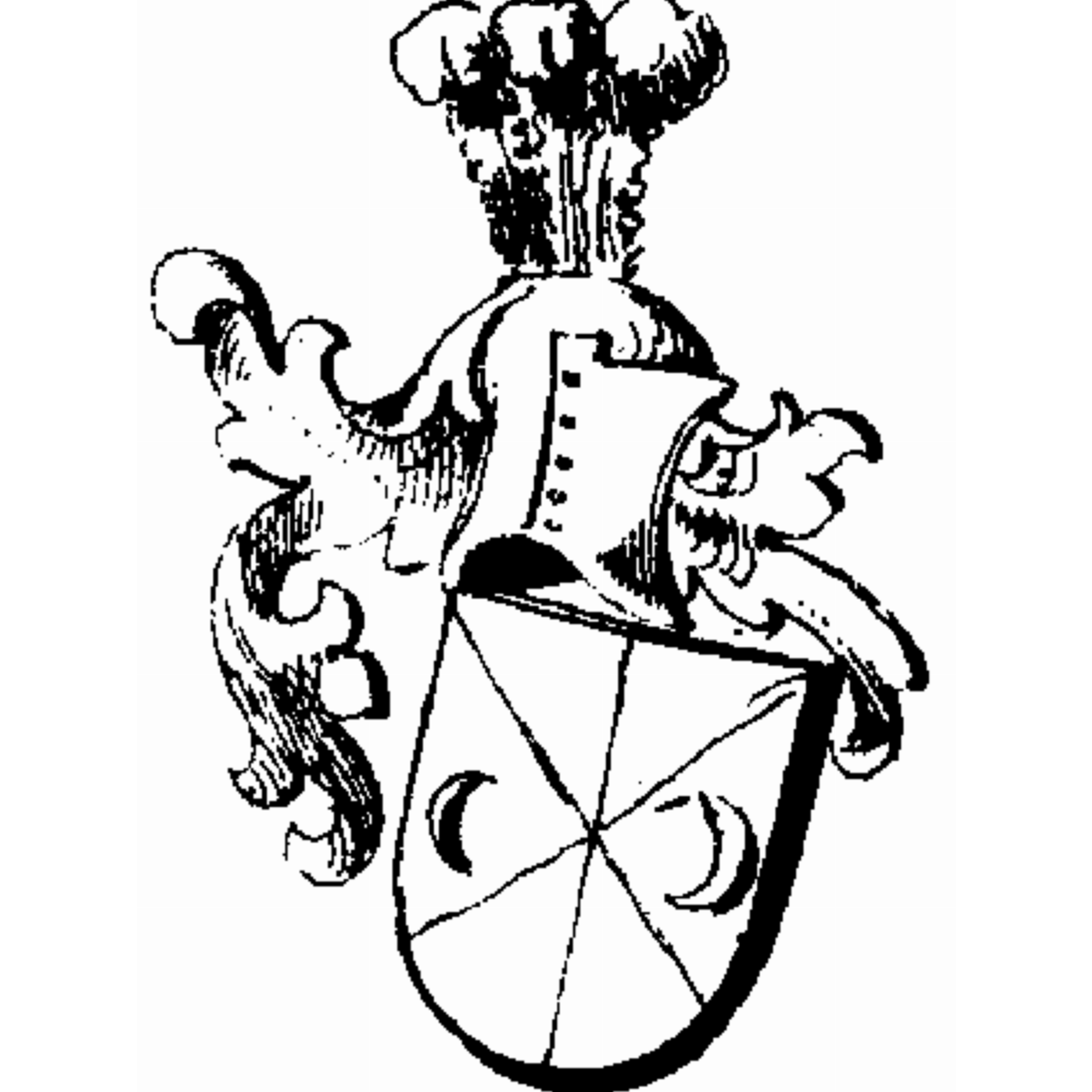 Escudo de la familia Scheer Von Schwarzenberg