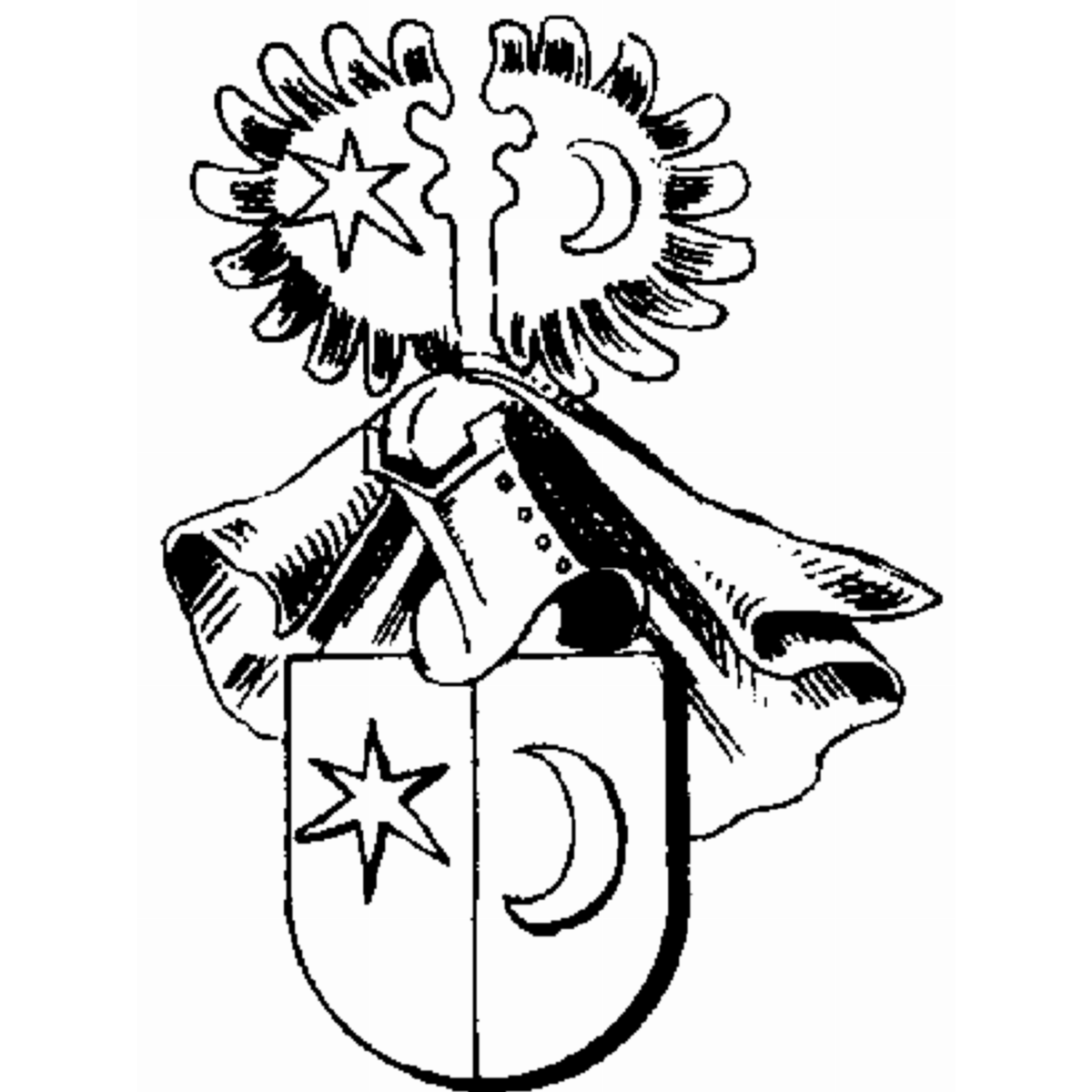 Coat of arms of family Cranacha