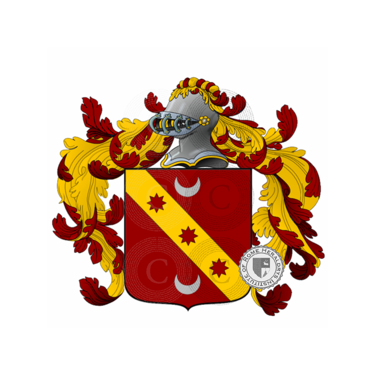 denani escudo de armas origen apellido heráldica genealo