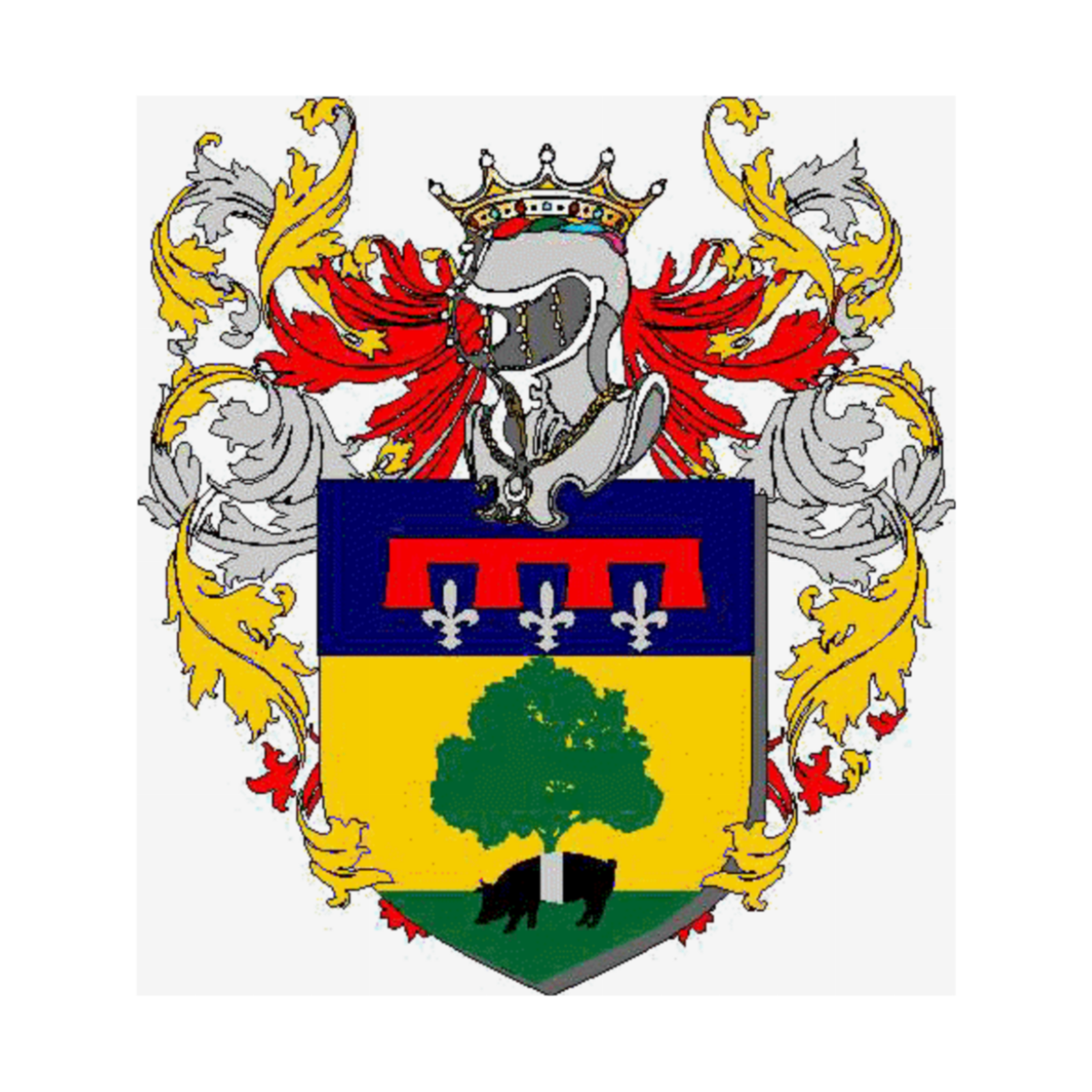 Coat of arms of family Bevagna