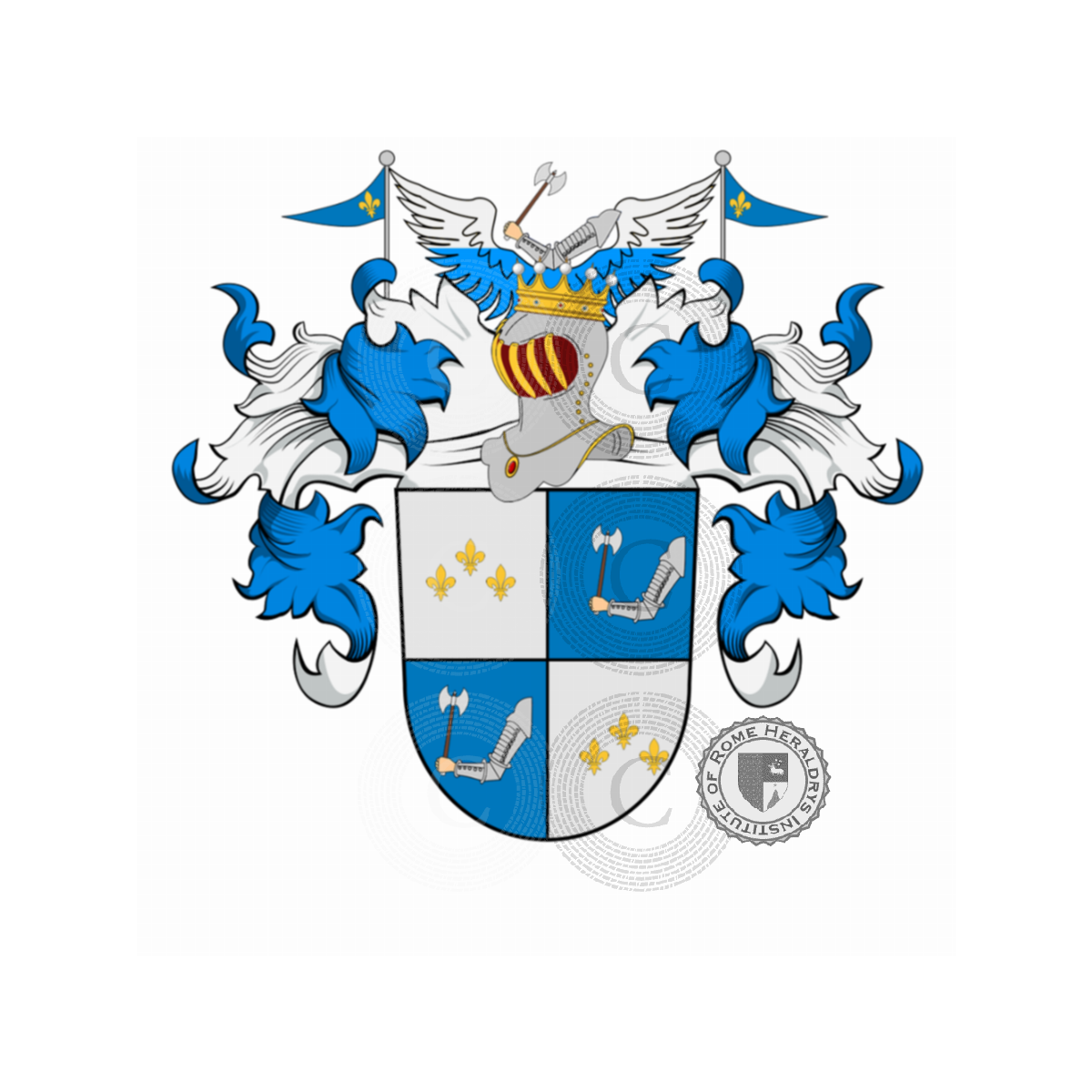 Heck family heraldry genealogy Coat of arms Heck