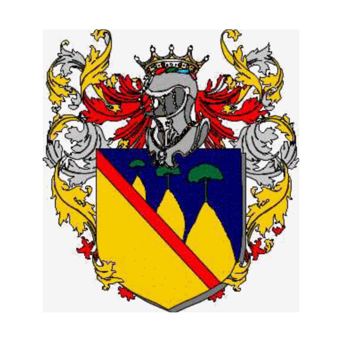 Coat of arms of family Malmignati Perolari