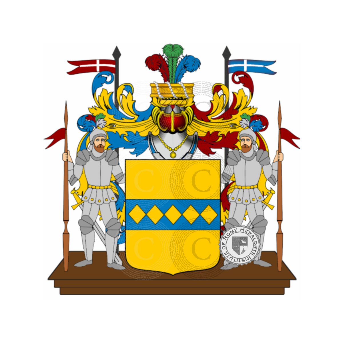 Wappen der Familie Marenero