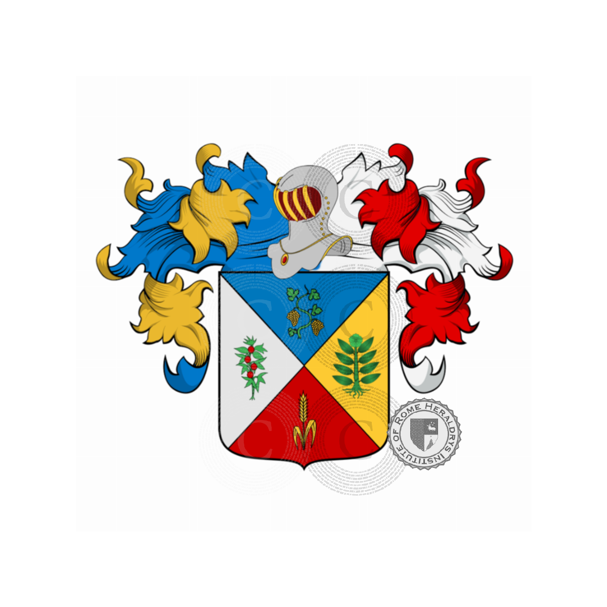 Falciano family heraldry genealogy Coat of arms Falciano