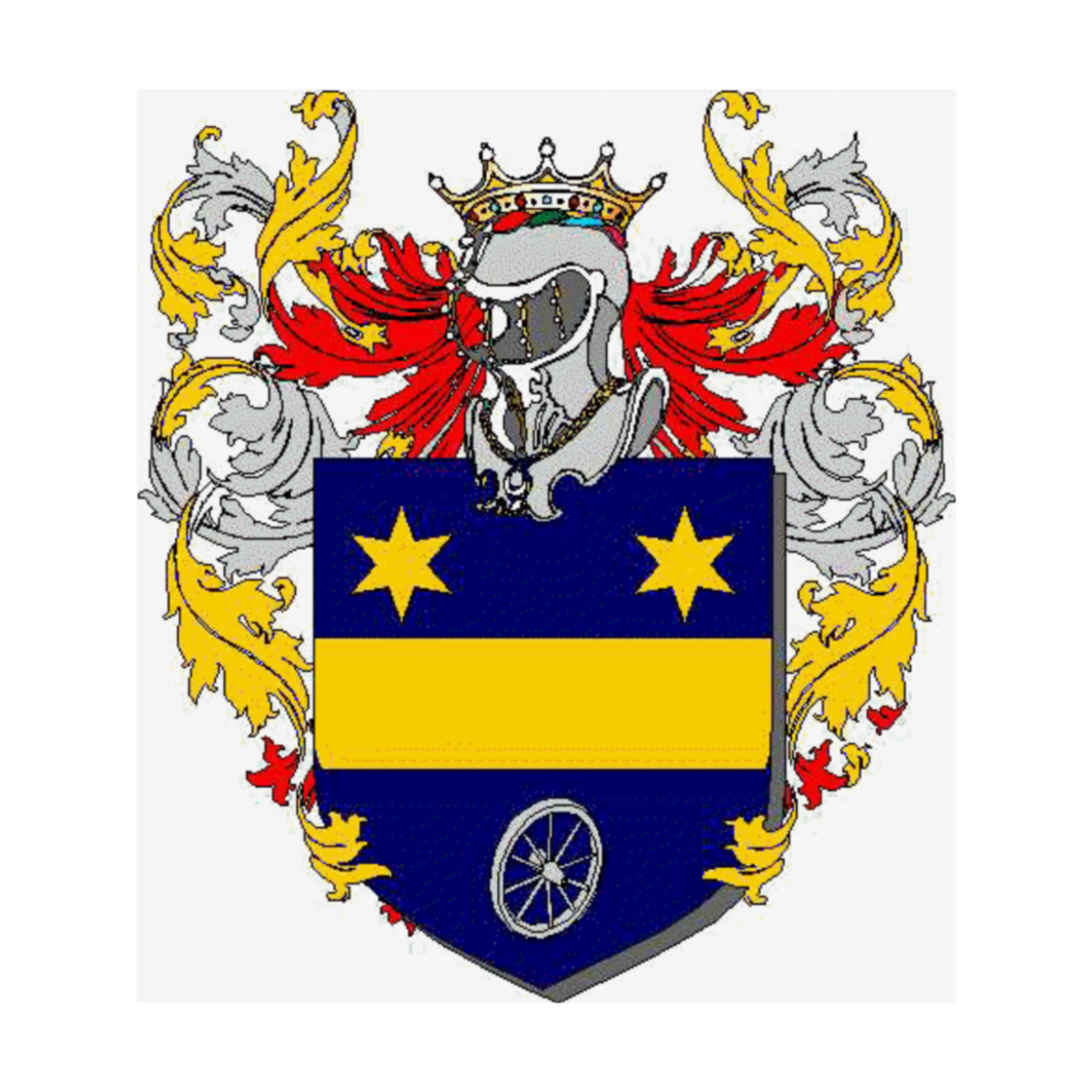 Coat of arms of family Gamero