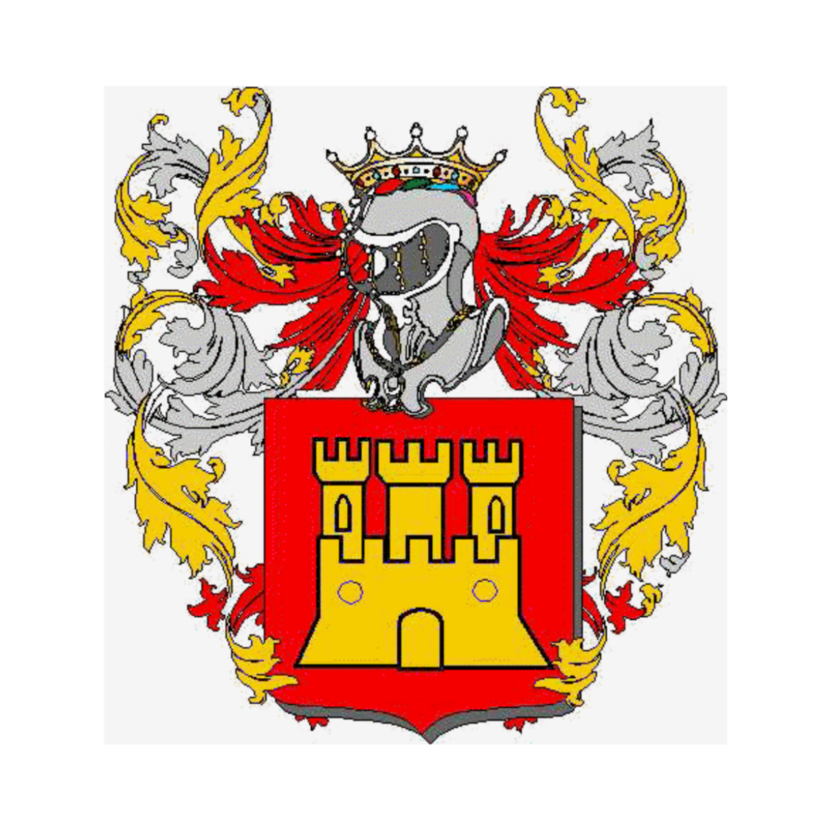 Coat of arms of family Andreozzi Motroni
