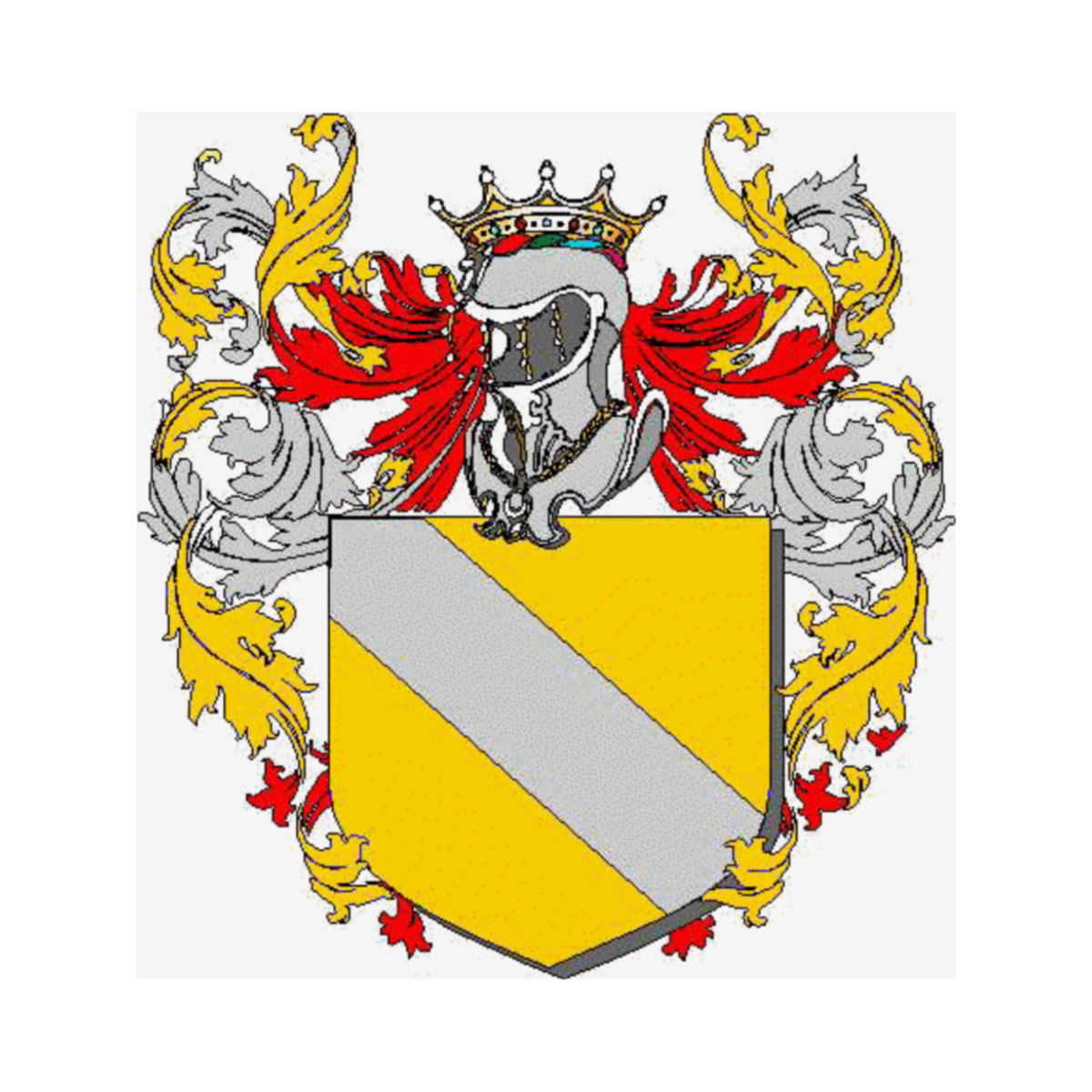 Wappen der Familie Martellini Della Cervia