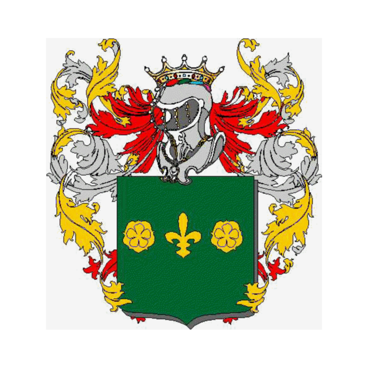 Coat of arms of family Grizia
