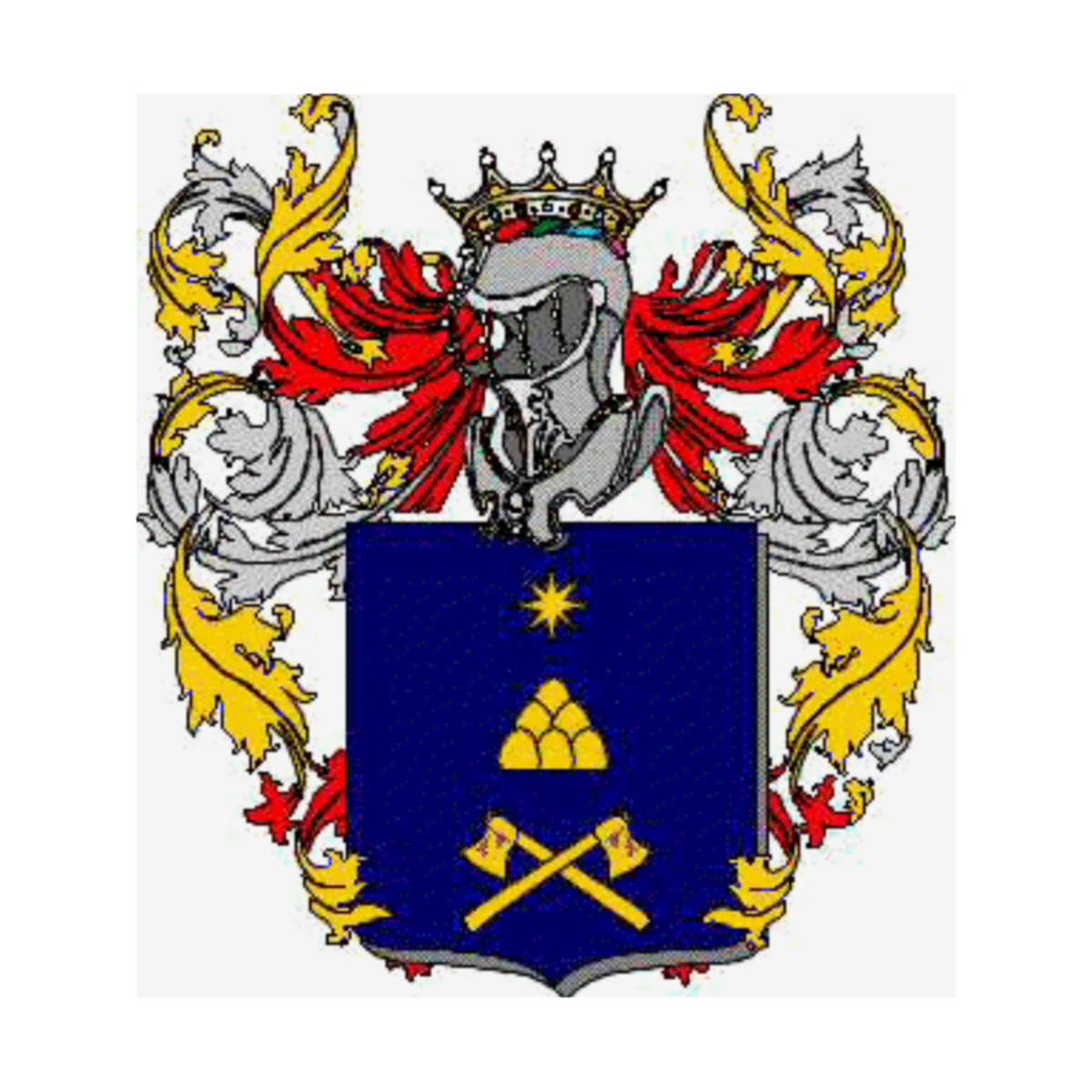 Coat of arms of family Sanidenti