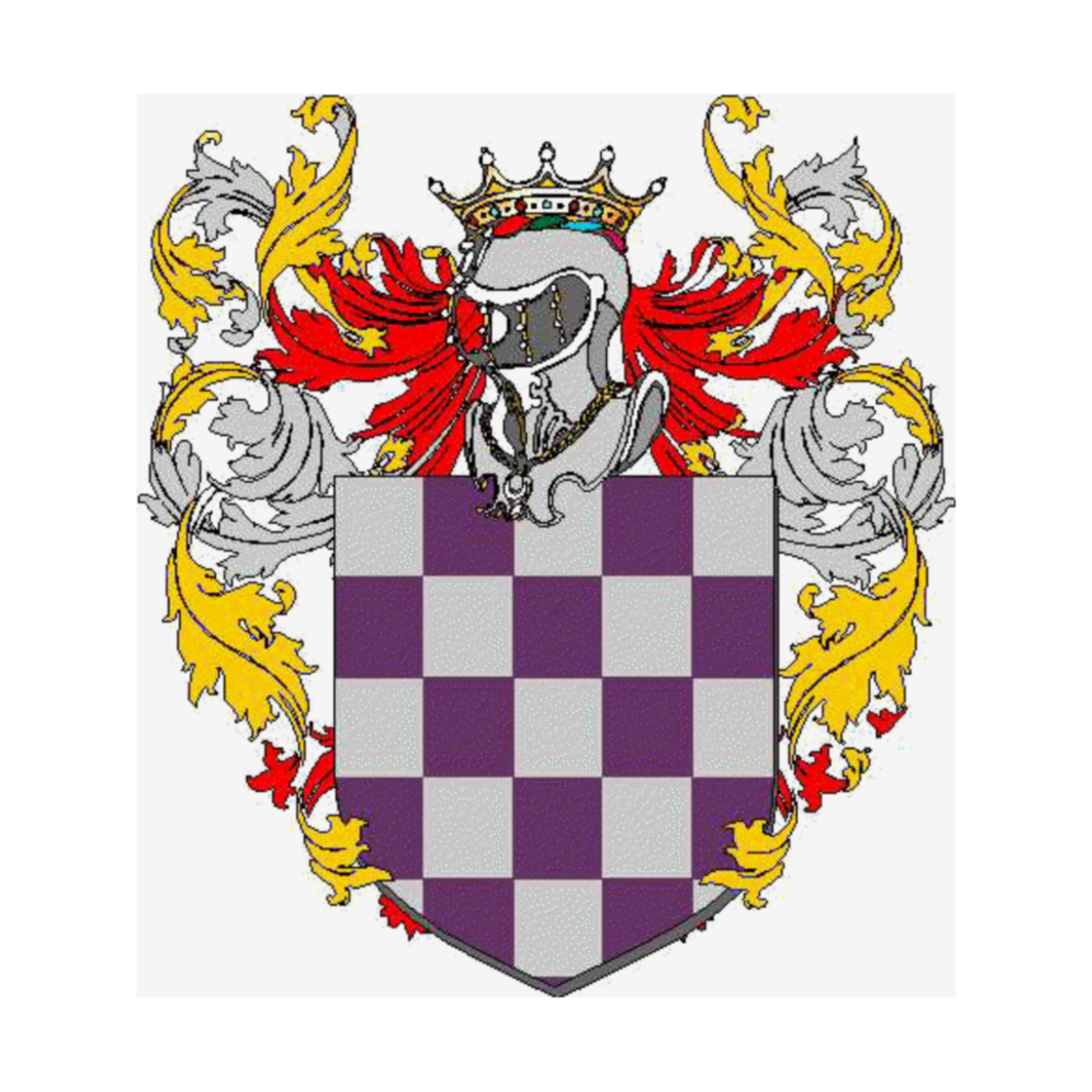 Coat of arms of family Aglia
