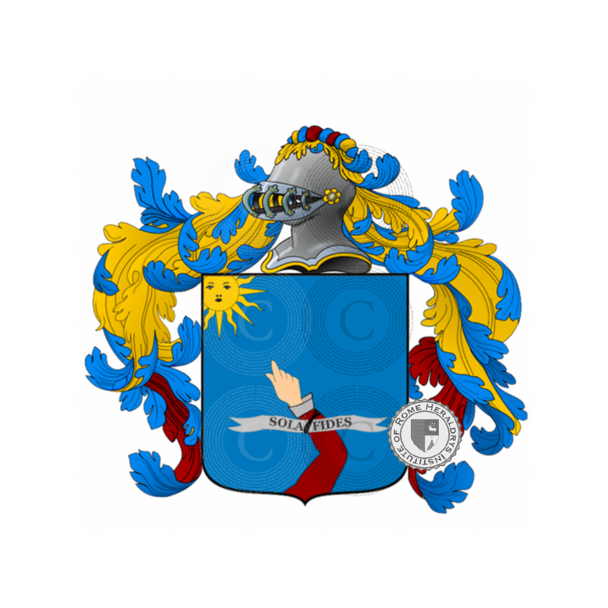 Coat of arms of family Fradici
