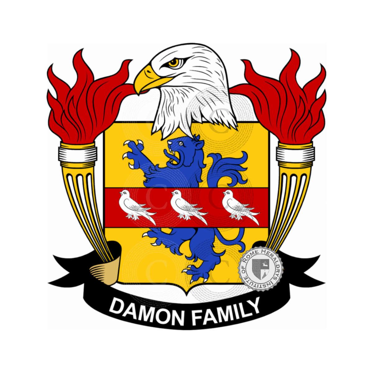 Dämon family heraldry genealogy Coat of arms Dämon