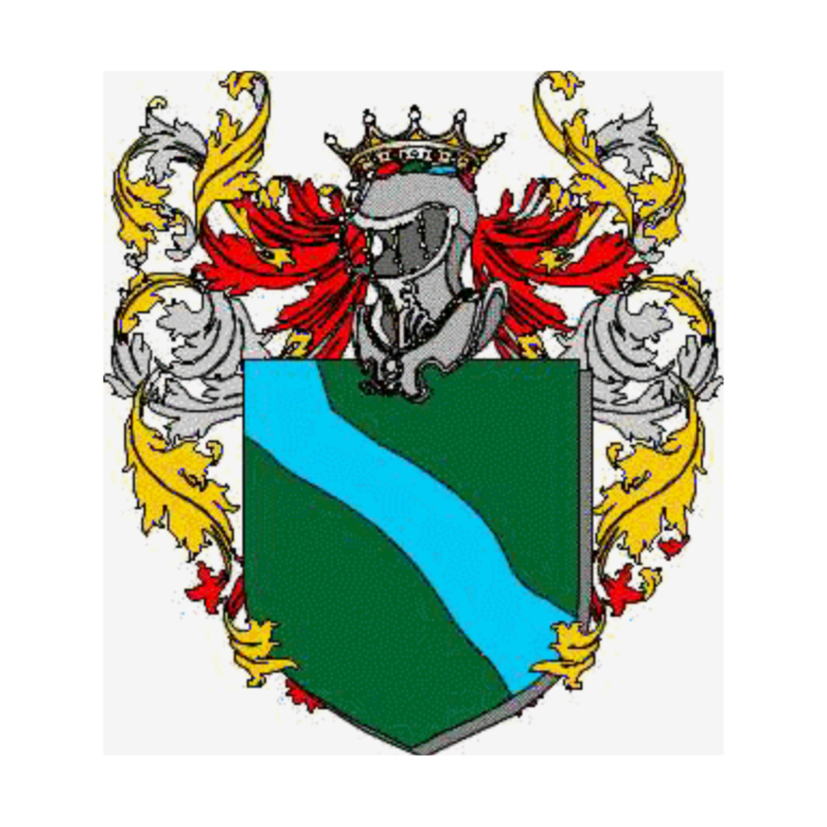 Wappen der Familie Fiumicino