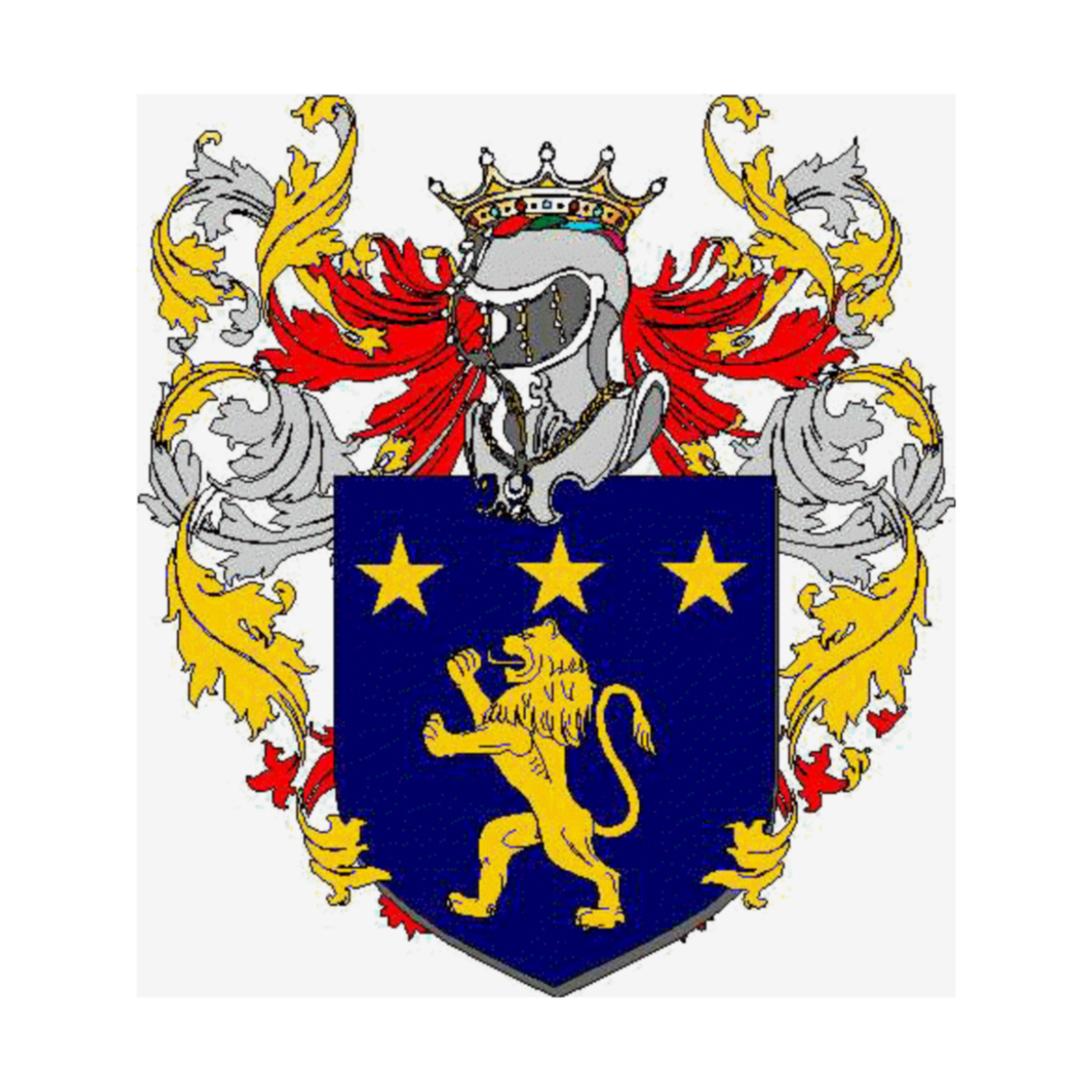 Coat of arms of family Gagliardoni