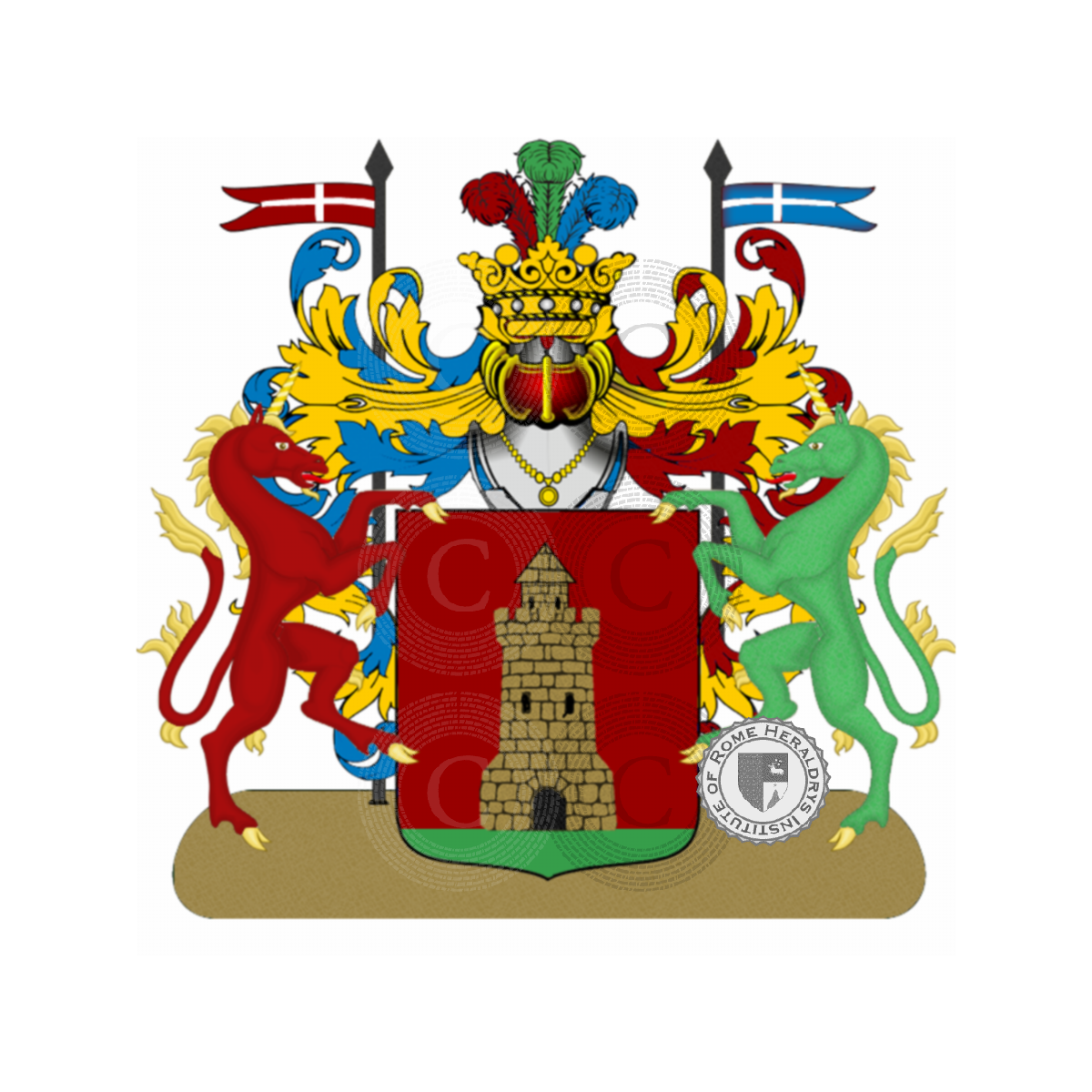 Coat of arms of family Luzo